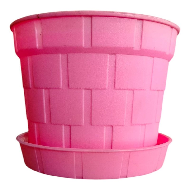 شالية طوب 13 سم من خورشيد بلاست للبلاستيك - بينك